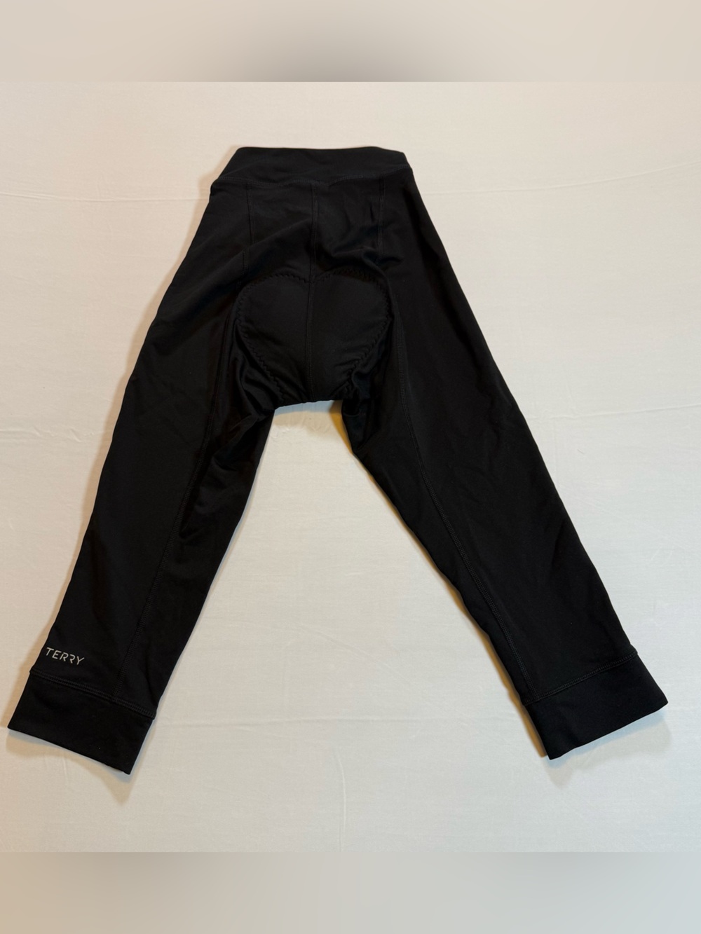 Terry Women’s padded Cycling Bike Pants Black Size Small